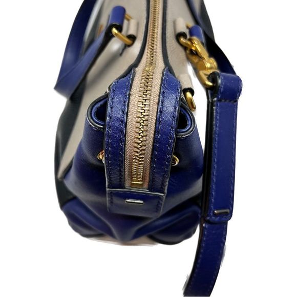 Marc By Marc Jacobs Cow Leather Purple & Black Bag - Picture 4 of 14